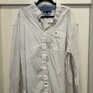 Mens XXXL Tommy Hilfiger Long-Sleeve Buttoned Shirt